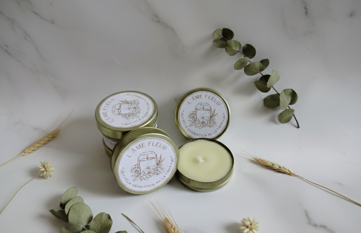 Vela Aromática latinha