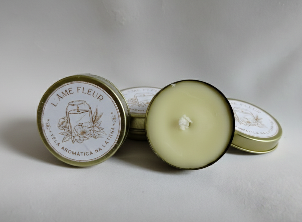 Vela Aromática latinha