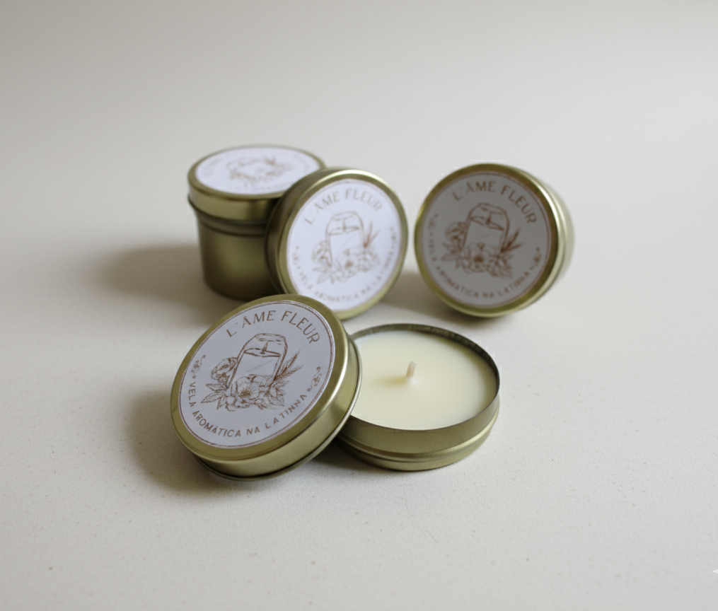 Vela Aromática latinha